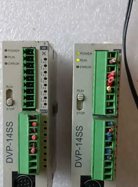 台达DVP14SS11T2  有一件少个卡扣   其它见图议价也可维修