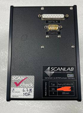 德国scanlab振镜 hrySCAN ll10 紫议价 维修！！！