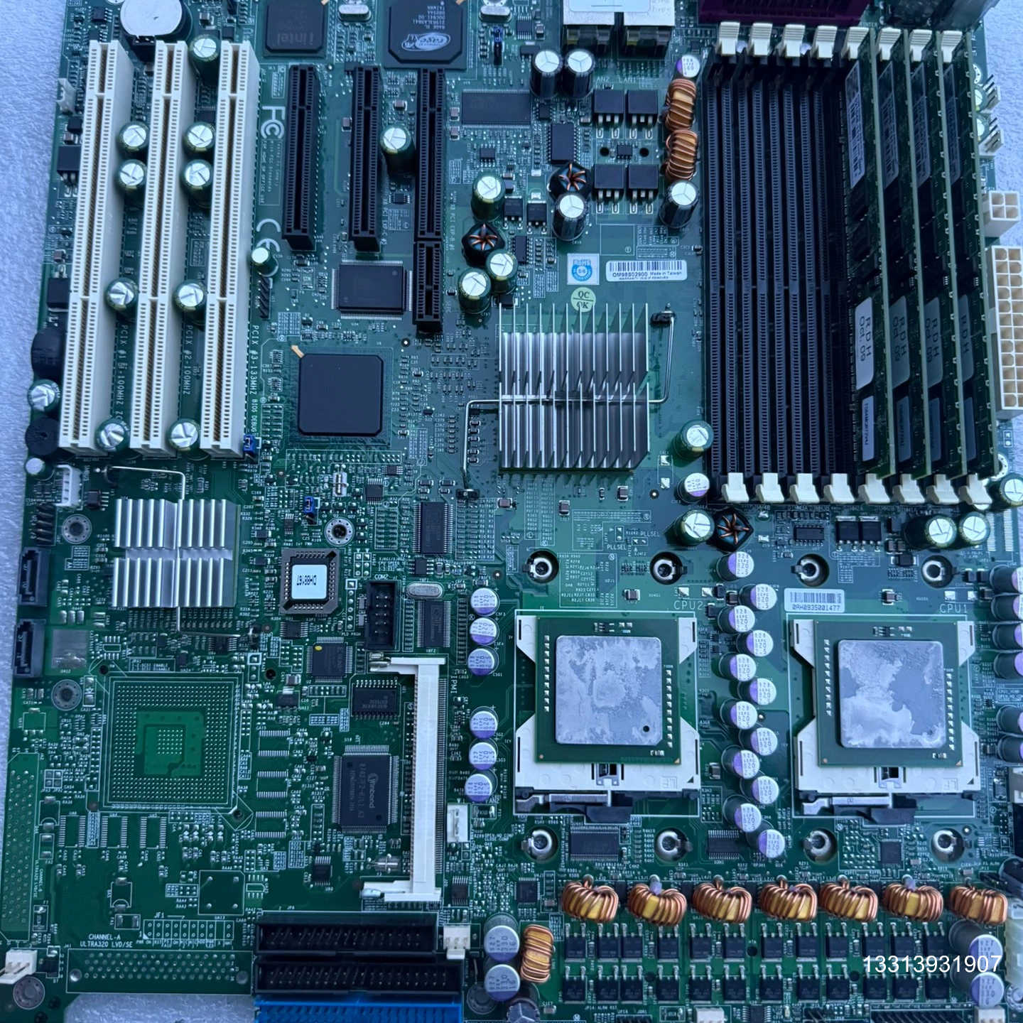 SUPER超微X6DHE-G2T400RA512 DDR2议价也可维修