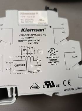 280多个KLEMSAN继电器，底座型议价 维修！！！