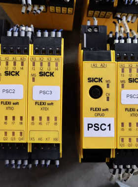 FX3-XTDI80002  西克安全继电器 实物图拍摄 功议价也可维修