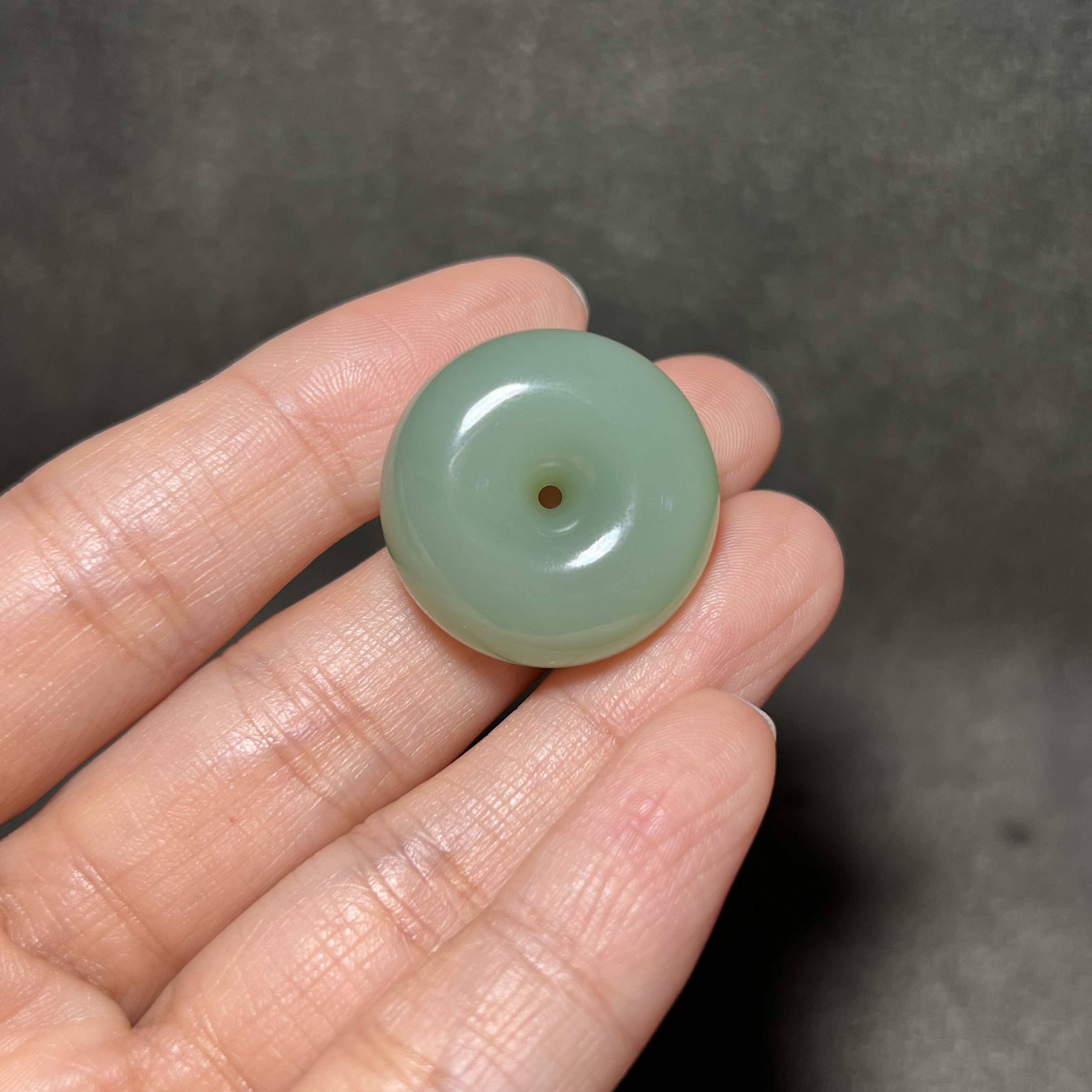 和田玉碧玉平安扣挂件玉坠吊坠苏工精品男女款玉器玉佩玉坠