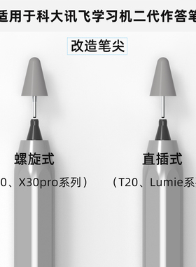 适配科大讯飞学习机二代作答笔芯改造T10螺旋T20直插X30pro/Lumie