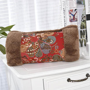 暖袖 筒送老人冬天防冻保暖捂手棉暖手筒 手筒手抄汉服古风暖手套袖