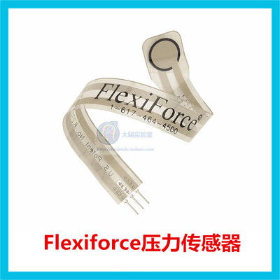 原装进口Flexiforce薄膜压力力敏传感器开发模块100/25/1lbsA201
