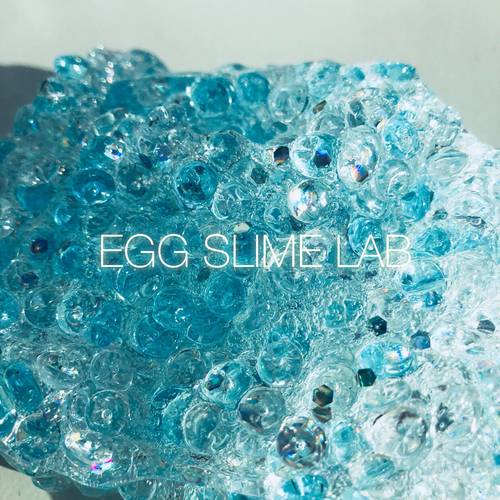 EGG Art #雨 史莱姆捏捏乐 新品扁珠声控福利 解压掌上艺术