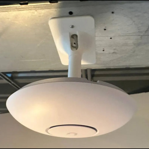 适用Unifi U6Pro U7Pro路由器吸顶安装座固定座支架壁挂底座定制