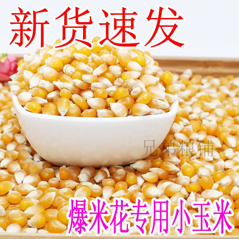 爆花小玉米 一件2斤新爆裂玉米小玉米粒专用韩式爆米花玉米原料