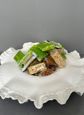 创意石头纹理边陶瓷盘西餐盘牛排盘摆盘餐厅私厨酒店菜盘子白瓷