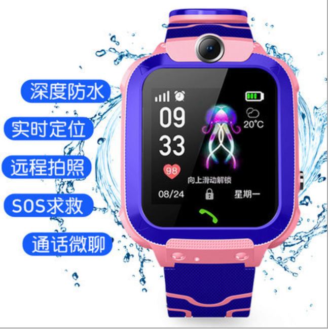 乐无忧儿童电话手表F8定位深度防水拍照聊天智能学生2019上新|ruв категории интеллектуальные устройства, интеллект детские часы - от Buy2taobao.com для оказания профессиональной услуги покупки агента Taobao