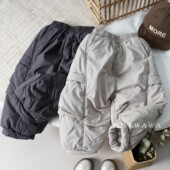 高品质男童加厚棉裤 户外裤 2025冬新款 中小童三层加棉保暖休闲工装