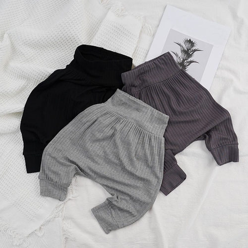 夏季薄款小童宝宝高腰大pp护肚裤