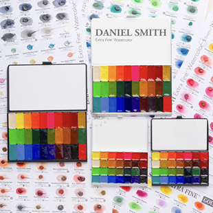 【小熊猫胖哒推荐配色】Ds水彩分装进口颜料磁吸旅行写生颜料盒