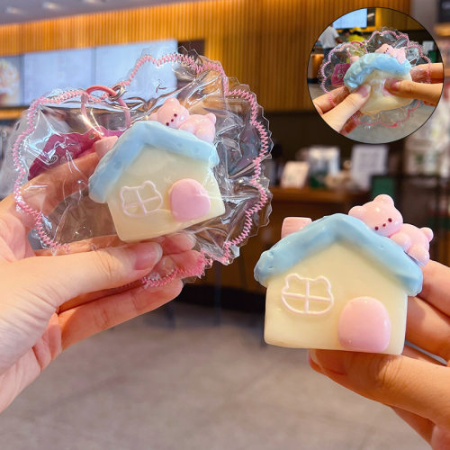 网红食品级硅胶小熊解压捏捏乐