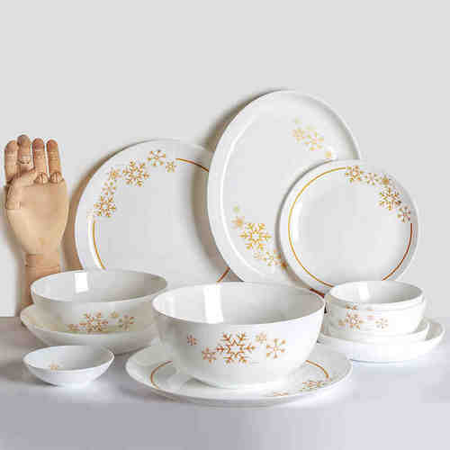 乐美雅餐具家用碗碟耐热玻璃碗