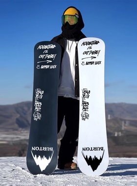 Burton伯顿波顿单板贴纸画Virgil Abloh联名签名贴纸反光防水套装