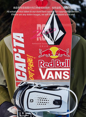 适用于CAPITA滑雪板单板贴纸套装防水防晒耐寒VOLCOM红牛VANS贴纸
