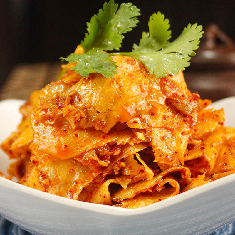 香辣牛板筋248g酒店饭店餐商用特色菜凉菜半成品食材开袋即食冷菜