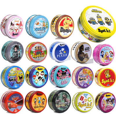 全英文卡片互动找茬游戏益智桌游