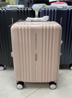正品美旅拉杆箱新款铝框硬行李箱NA2男女学生旅行飞机轮密码箱NA1