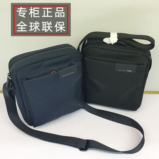 Samsonite新秀丽单肩包男士 正品 尼龙帆布休闲斜挎包商务百搭I81