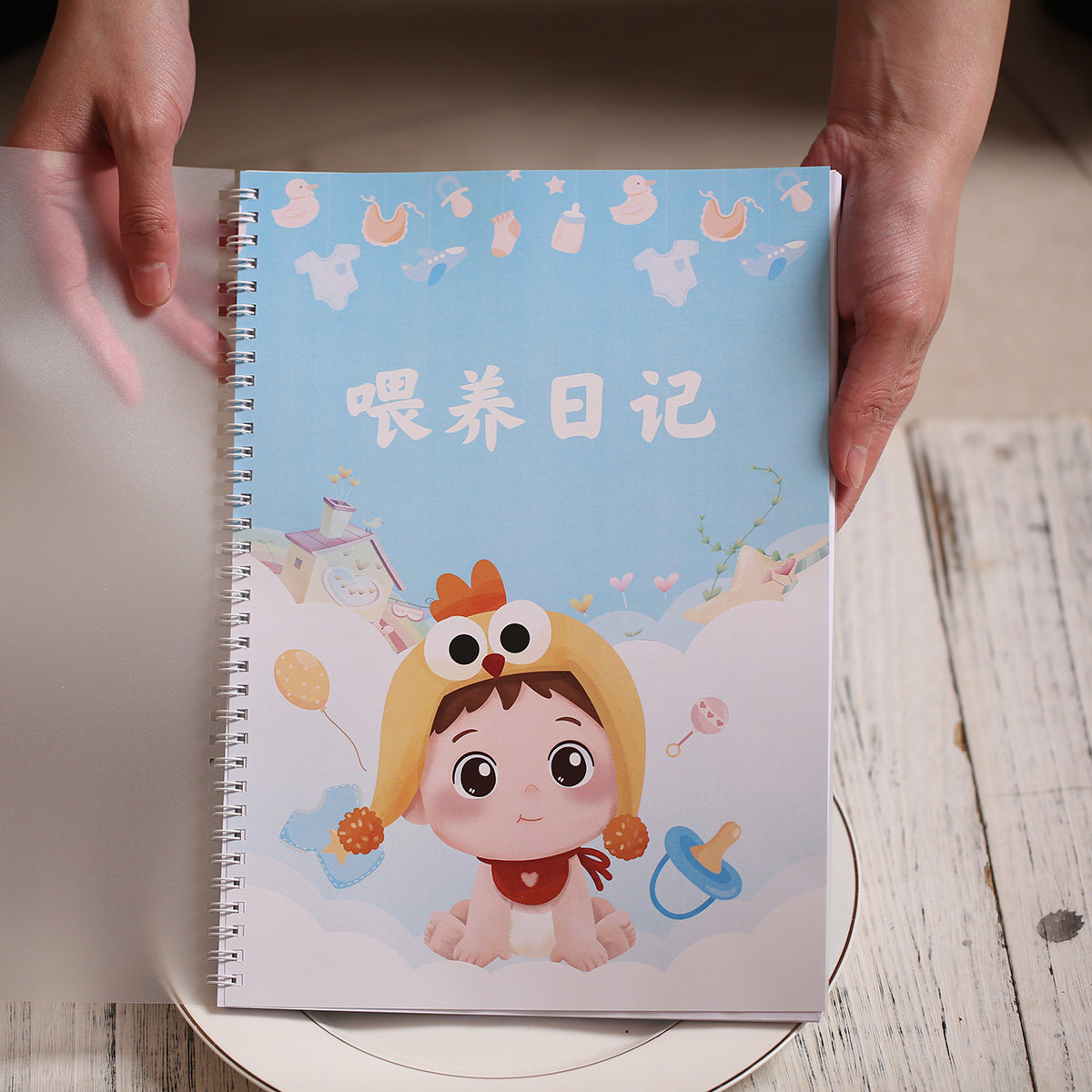 大澜A4PVC笔记本耐写不透墨