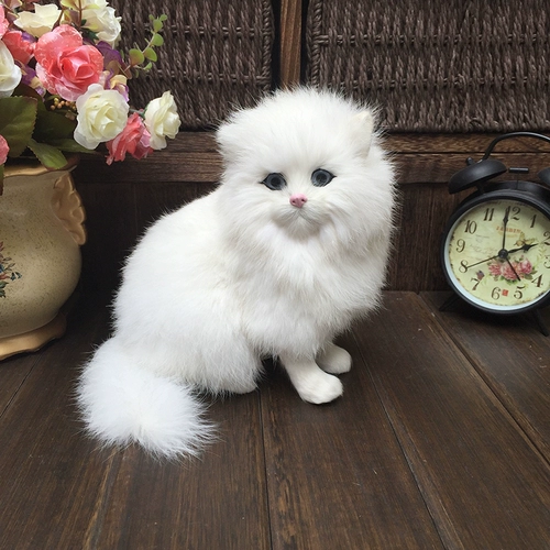 Реалистичная кукла, плюшевая игрушка, кот, котенок, подарок на день рождения