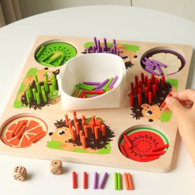 儿童感统插棍游戏专注力训练玩具