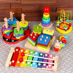 Trẻ sơ sinh và trẻ nhỏ tay và đánh đàn piano quãng tám nhỏ xylophone tám tháng 1-2-3 năm bé tuổi đồ chơi âm nhạc giáo dục mầm non