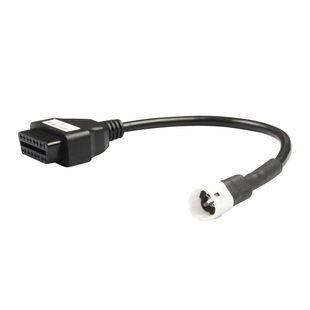 16pin yamaha适用于雅马哈3针摩托车诊断转接线 OBD pin for