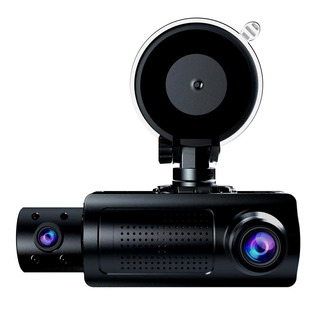 新款 3.16寸高清1080P像素行车记录仪三镜头影像车载DVR