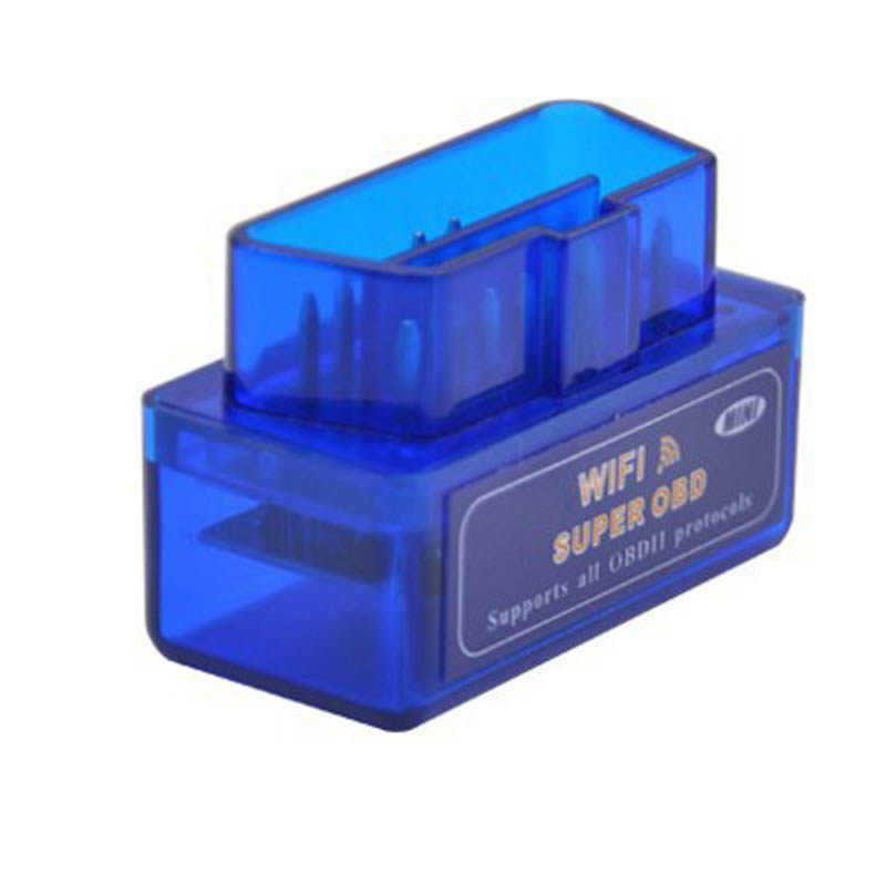 CD가 포함된 미니 ELM327 WIFI OBD2 자동차 결함 진단 도구는 안드로이드 IOS를 지원합니다
