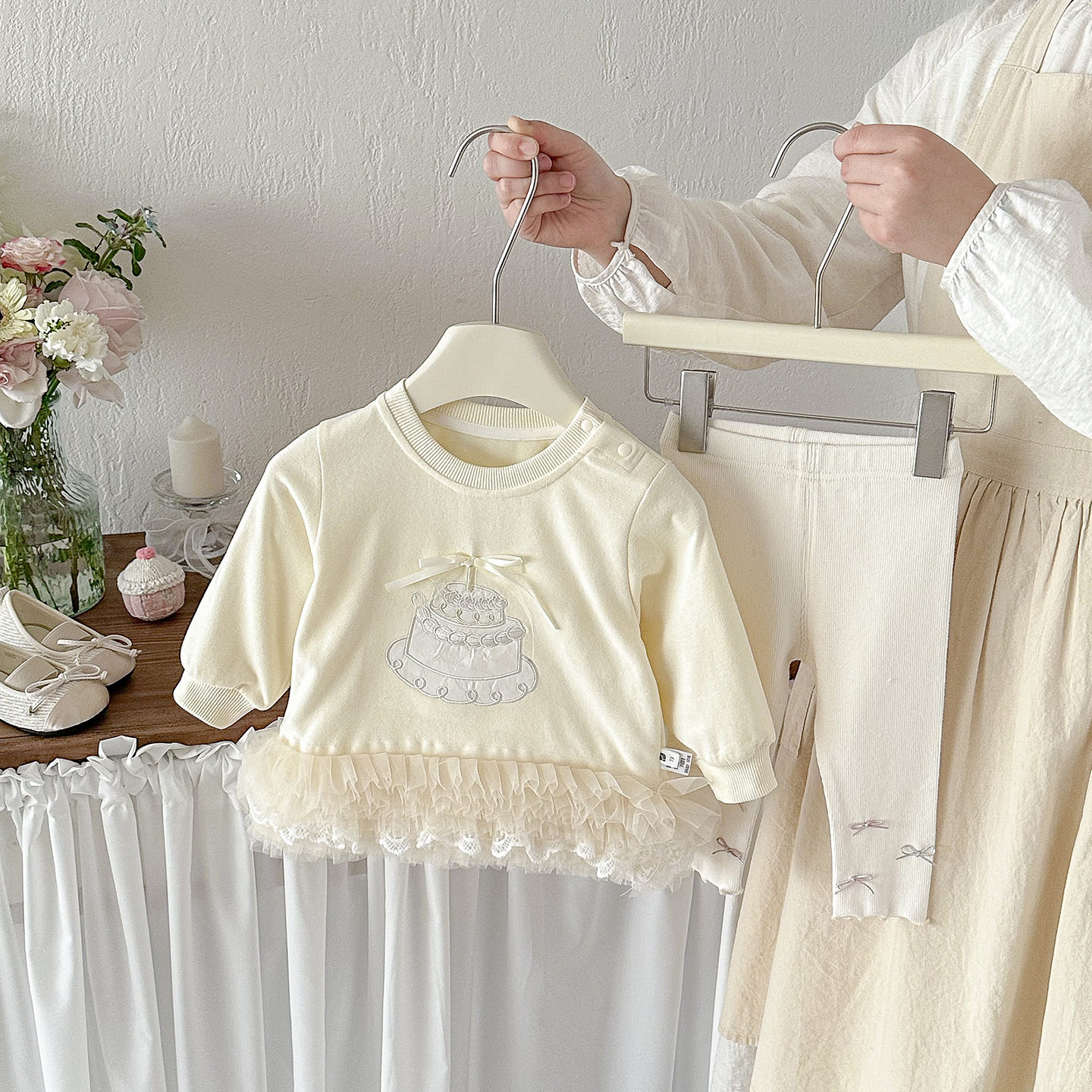 点兮春季新款婴幼儿拼纱卫衣裙女宝宝洋气百搭蝴蝶结蛋糕卫衣裙子,童装/婴儿装/亲子装,儿童运动套装,淘宝优惠券,粉丝福利购,淘宝优惠卷