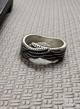 925纯银流行饰品天使之翅