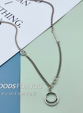 纯银学生礼品情侣配饰锁骨链