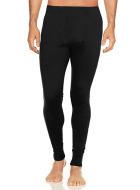 出口欧美MERINO长裤男士美利奴羊毛裤子保暖排汗户外休闲打底秋裤