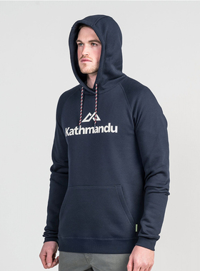 新西兰kathmandu男士运动连帽卫衣户外套头衫情侣款外套春秋保暖