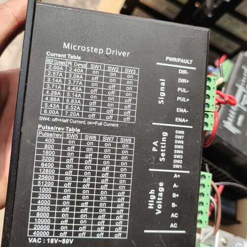议价Microstep Driver步进电机驱动器MC860H