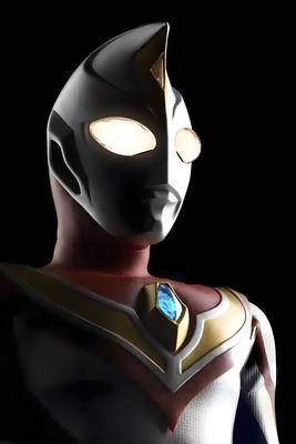 49模型 树脂翻模 龙珠手办 35厘米戴拿奥特曼 发光版