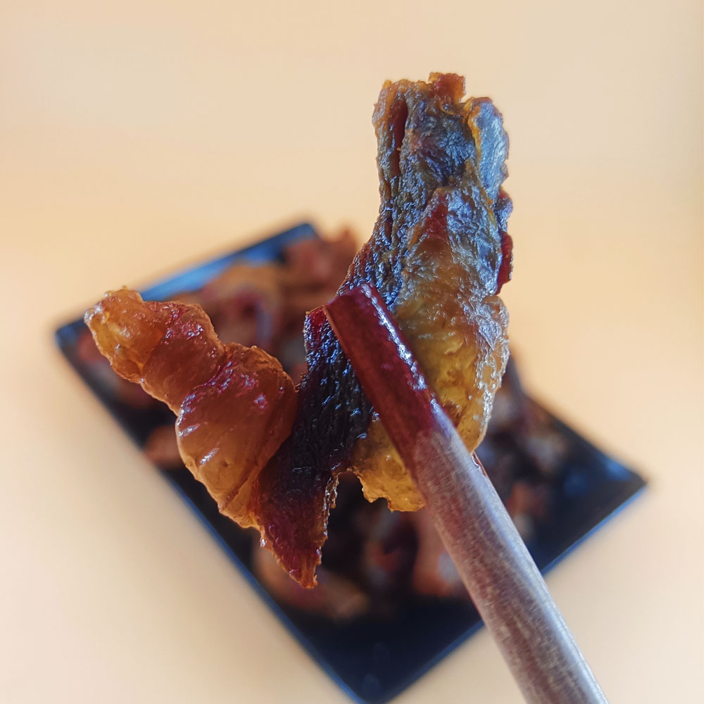 内蒙古正宗特产牛肉干油炸牛筋肉干牛碎肉筋头巴脑零食