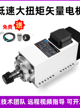主轴矢量永磁同步电机1.5kw2.2kw打孔钻孔IP44防水等级