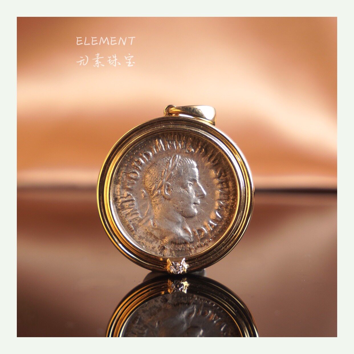 Element元素古罗马皇帝1颈饰