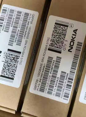 阿尔卡特诺西诺基亚3HE10551AARA01QSFP28-100GBASE-SR4光模块