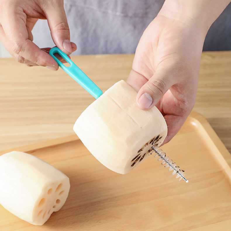 藕洞清洗刷细洗藕神器莲藕孔刷清洁工具奶瓶吸管刷裱花嘴清洗刷子