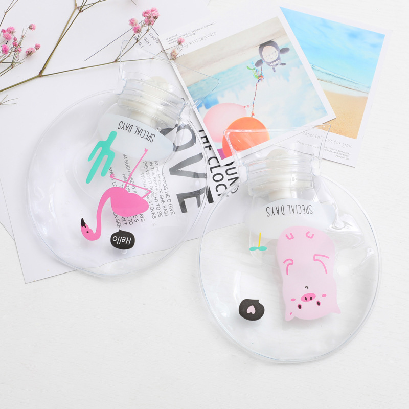 PVC卡通暖手宝通用便携暖水袋