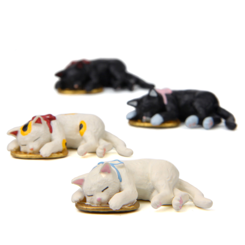 桌面装饰猫咪微景观摆件树脂造景