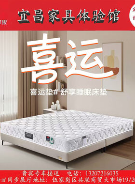 皇仕金苹果环保棕针织棉碳钢弹簧偏硬弹簧床垫儿童床垫老人床垫