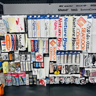 日本 海钓文化贴纸 船贴工具箱钓箱贴纸 MC souls 自然男孩贴纸