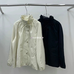 form韩国东大门代购 立领夹克外套 秋loveyousomuch设计师款