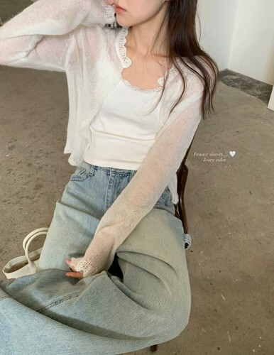 Form韩国2026春季东大门riveroom新款百搭宽松显瘦蕾丝吊带